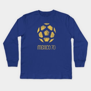 Mexico 70 World Cup Kids Long Sleeve T-Shirt